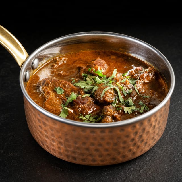 Curry: Lamb Curry (D, G).