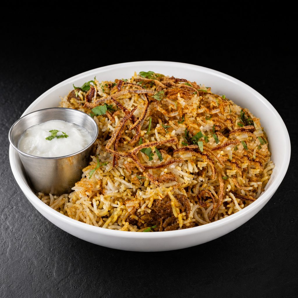 Chicken Biryani.