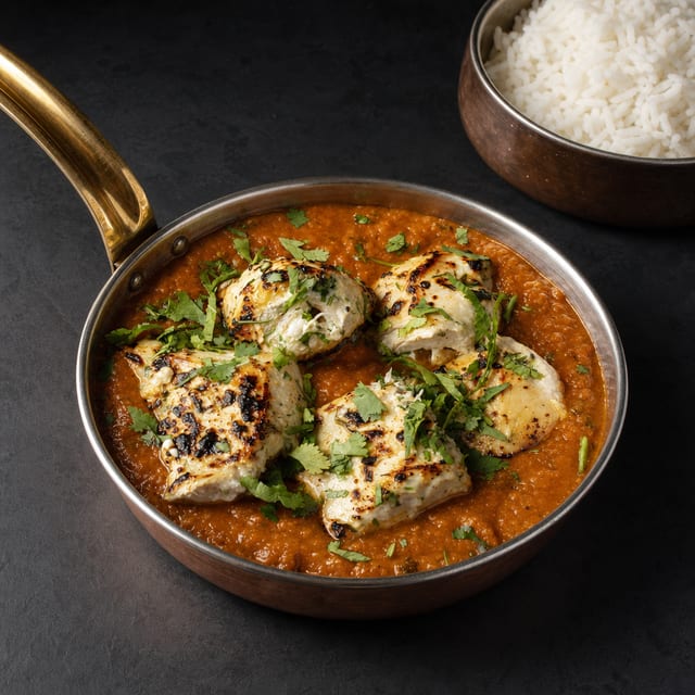 Curry: Butter Chicken (N, G).