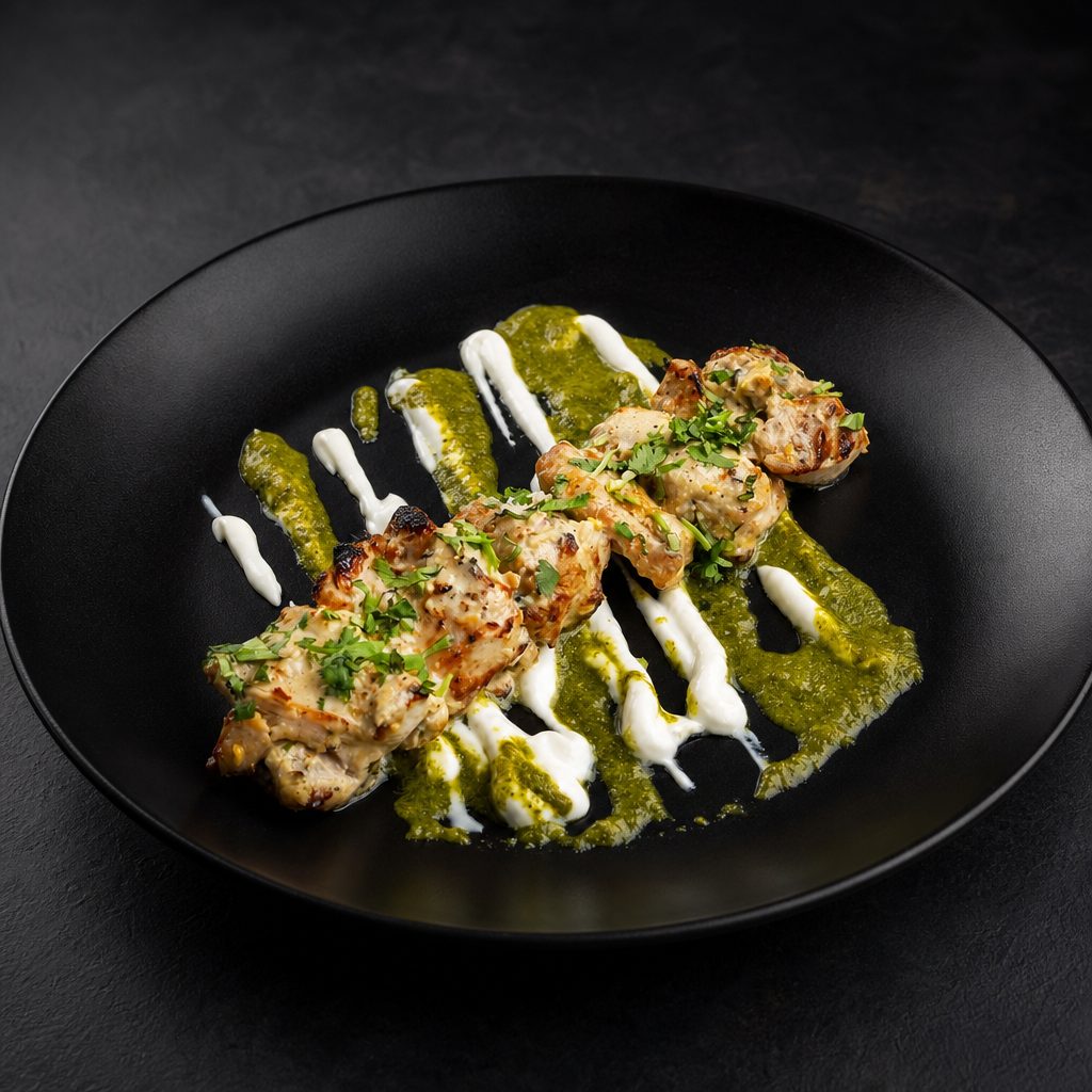 Malai Chicken Tikka.