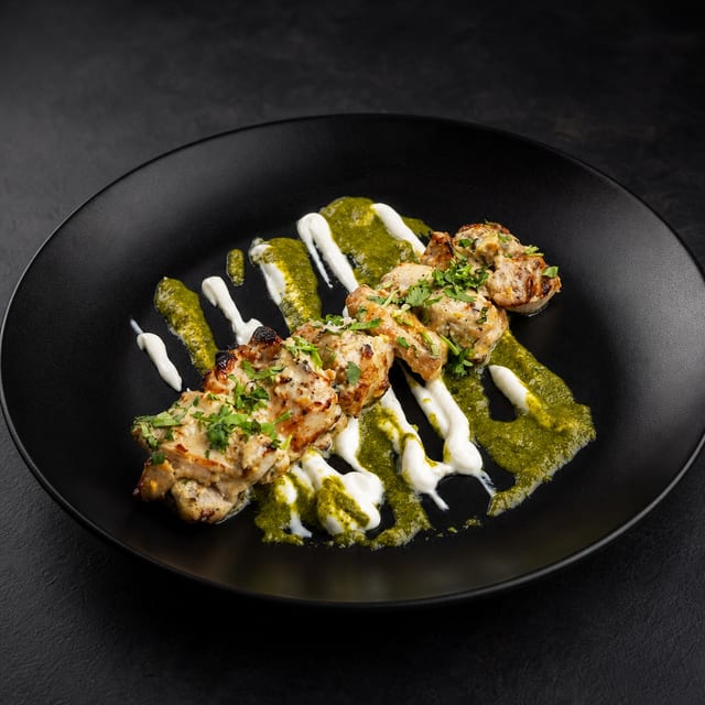 Malai Chicken Tikka.