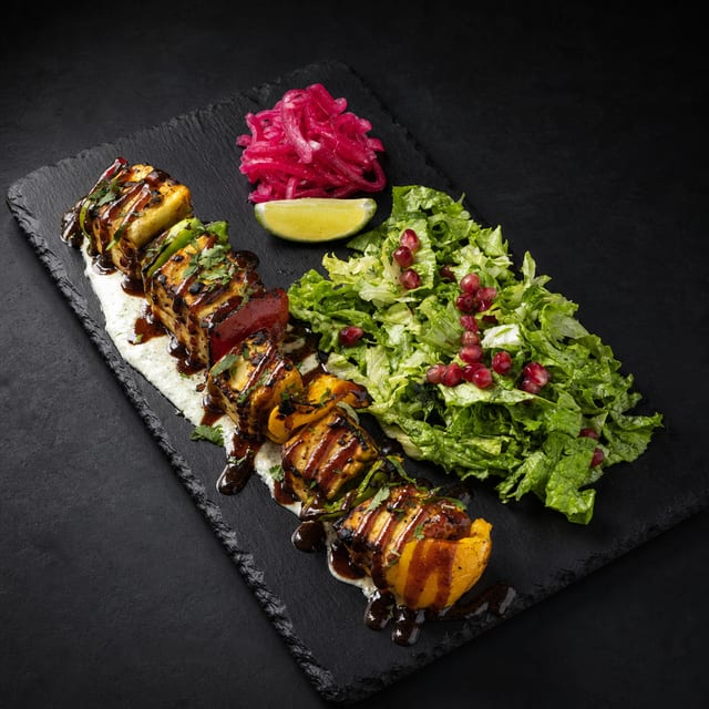 Plate: Paneer Tikka   (N,G).