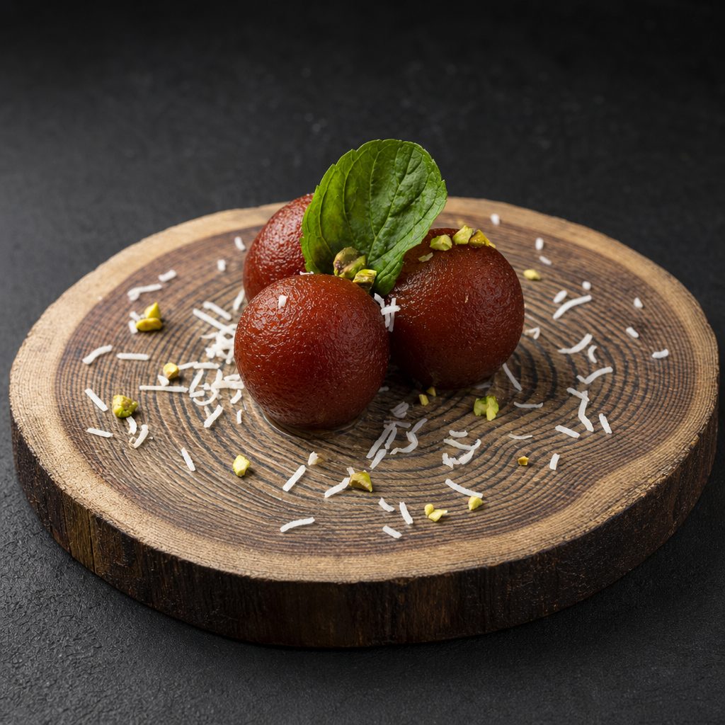 Gulab Jamun.