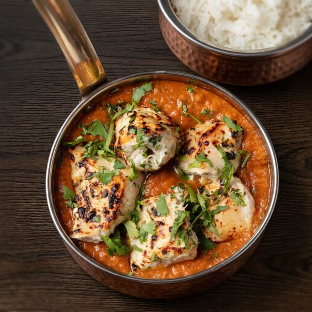 Curry: Paneer Tikka Masala (G, N).