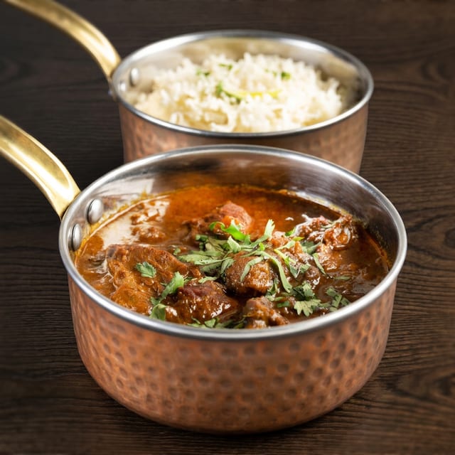 Curry: Lamb Curry (D, G).
