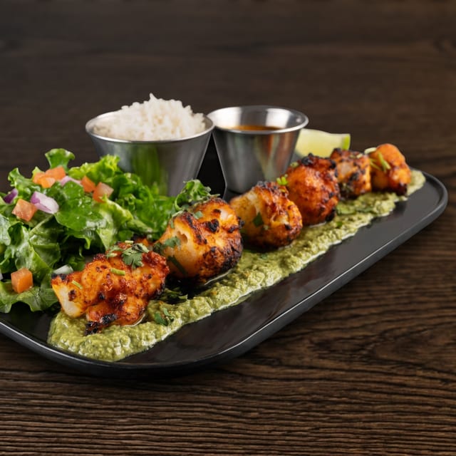 Plate: Fish Tikka  (N,G).
