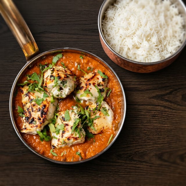 Curry: Butter Chicken (N, G).