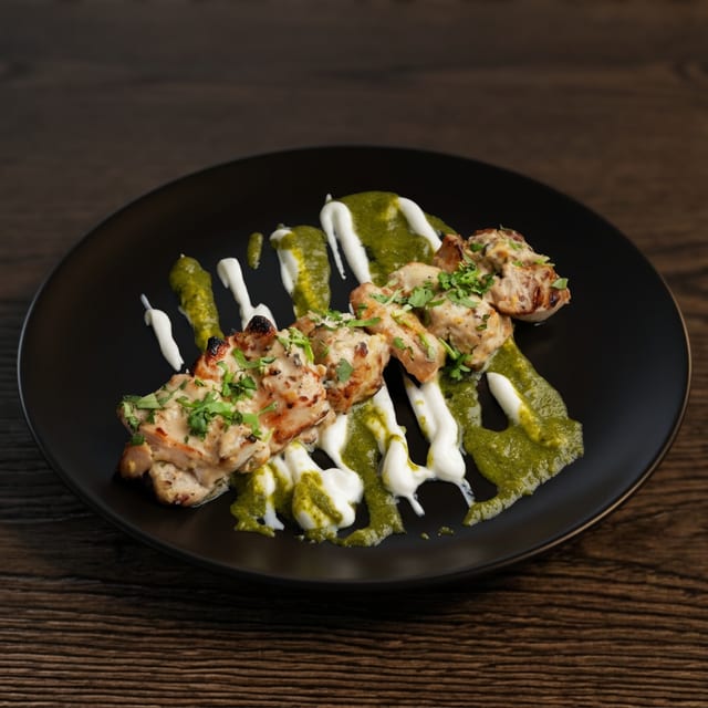 Malai Chicken Tikka.