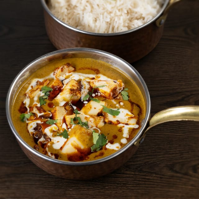 Curry: Fish Korma (G).