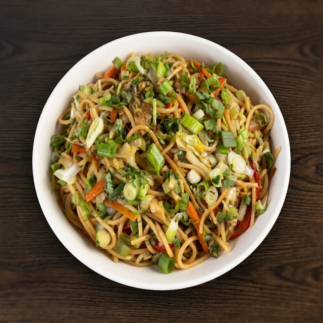 Veg Noodles (V, G, D, N).