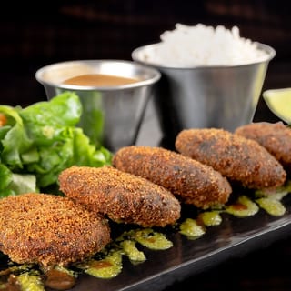 Plate: Hara Bhara Kebabs (V, D, N)