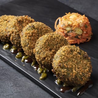 Plate: Hara Bhara Kebabs (V, D, N)