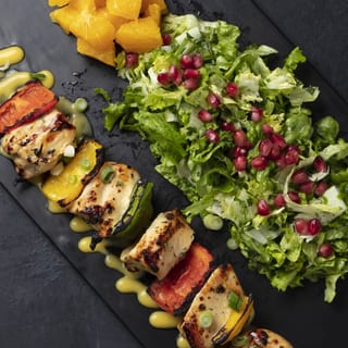Plate: Chicken Mango Habanero Chicken Tikka (N, G) - CHICKEN
