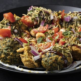 Crispy Palak Chaat (G, N)