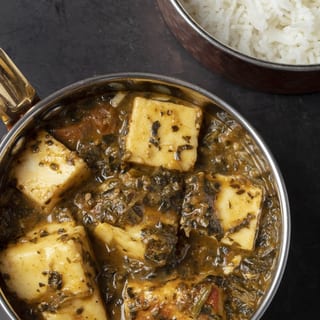 Curry: Saag Paneer  (G,N)